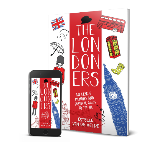 The Londoners book cover in multiple devices