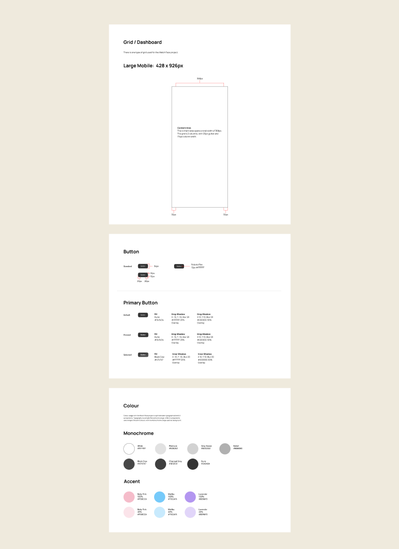 illustration of the design system
